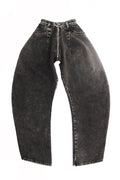 Balloon Zip Jeans
