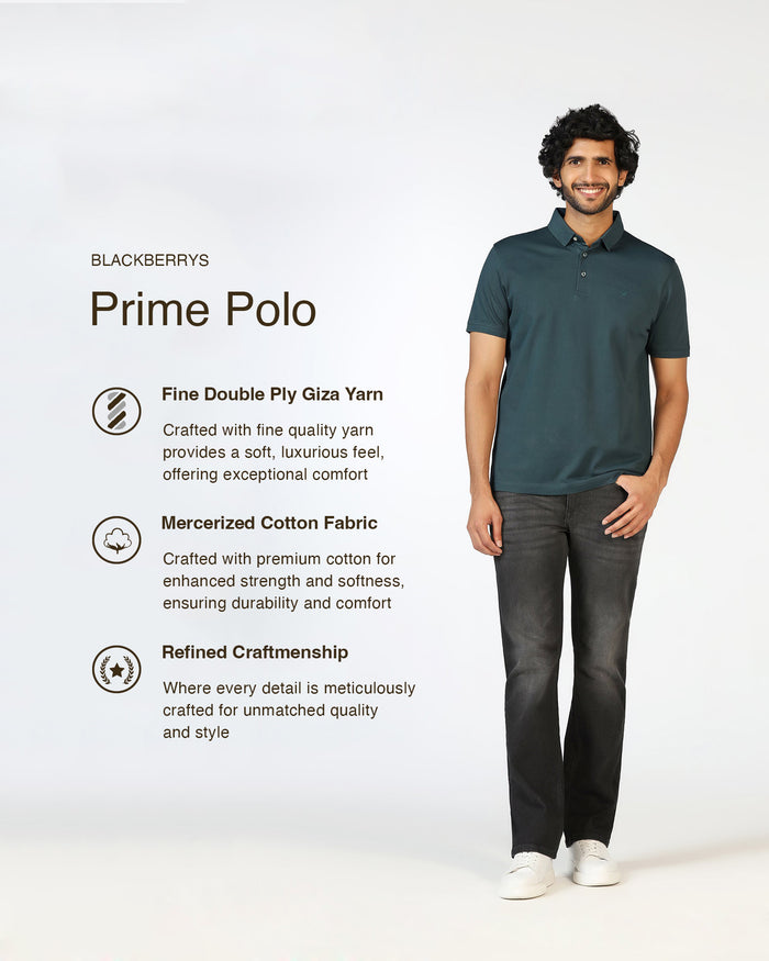 Beetle Textured Polo - Wayne