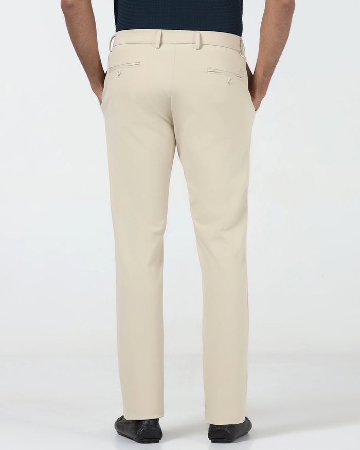 Beige TechPro Solid Khakis - Ziea