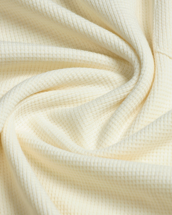 Beige Textured Polo - Contra