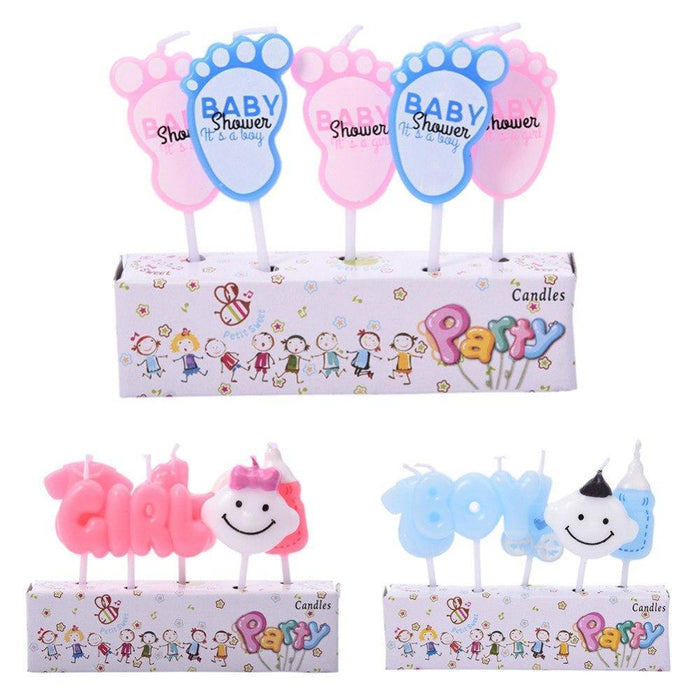 Birthday Candle Kids Gift Cartoon Alphabet - foxberryparkproducts