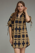 Black Geometric Dress