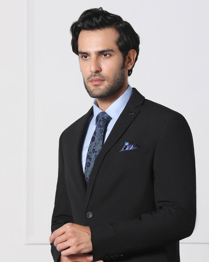 2 Pcs Suit In Black (Jerret) - blackberrys-clothing