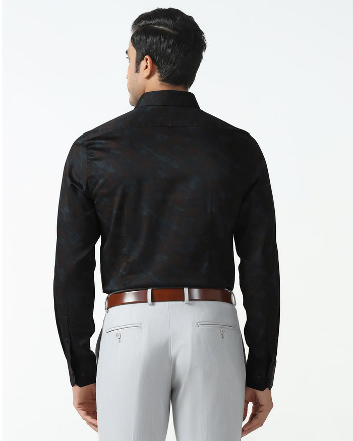 Black Printed Shirt - Ryker