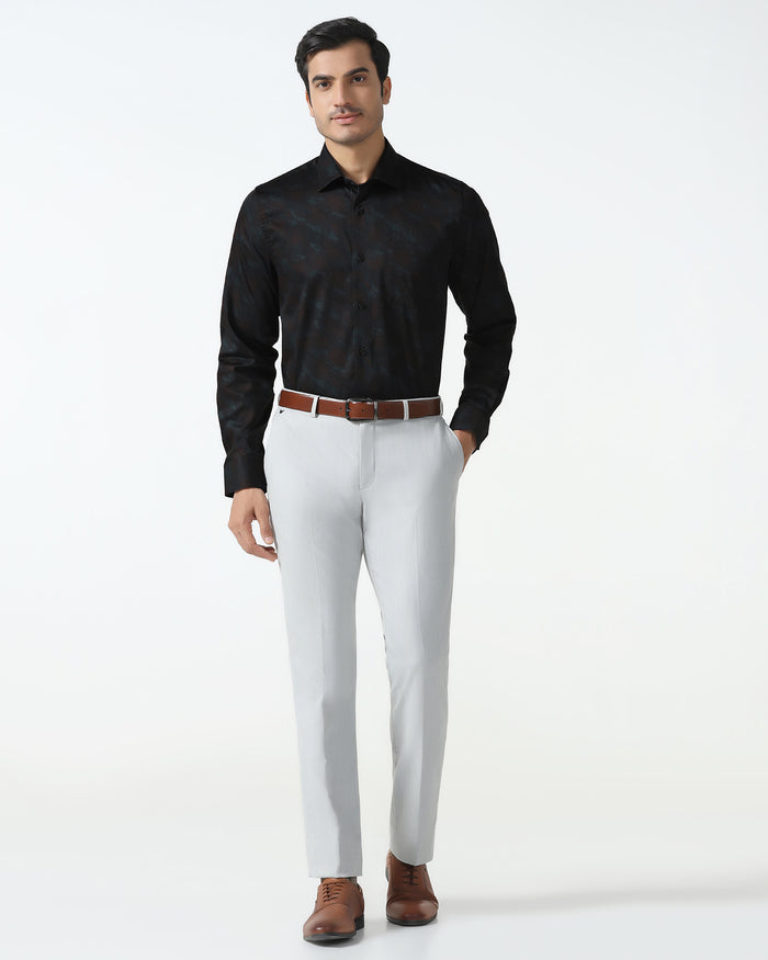 Black Printed Shirt - Ryker