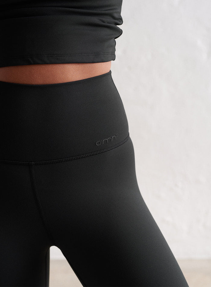 Black Sense Flare Petite Tights