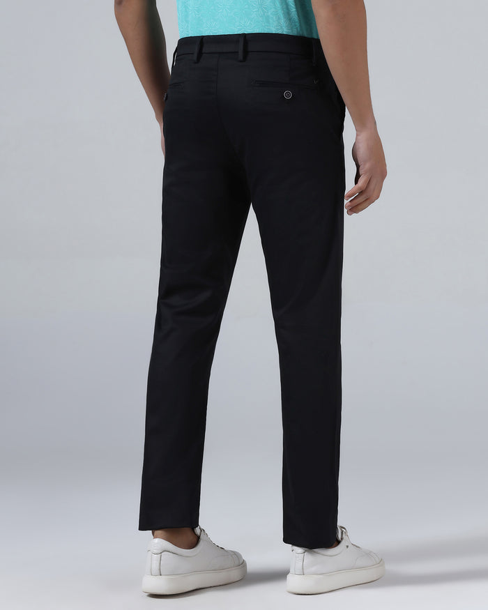 Black Solid Khakis - Elm
