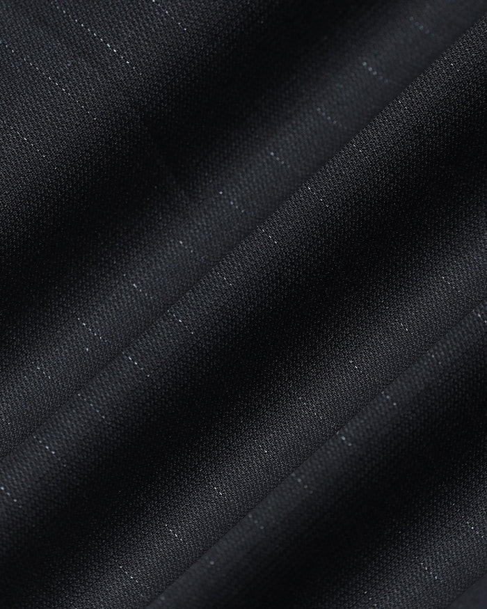 Black Stripe Trouser - Black-271