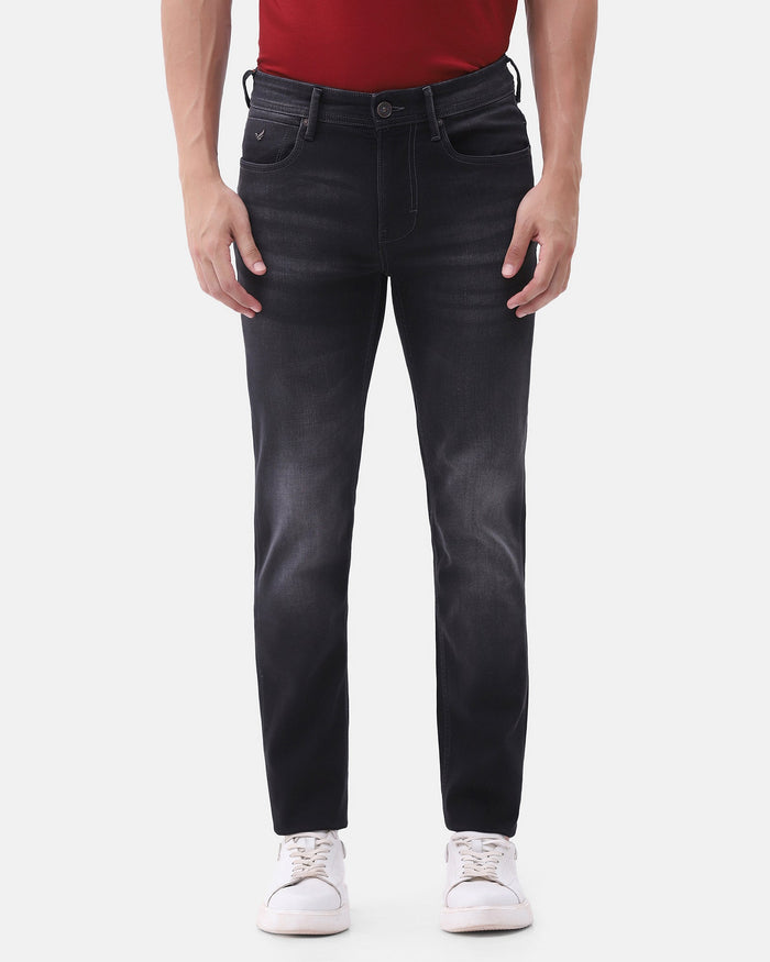 Black Super Clean Slim Fit Jeans - Kaiden