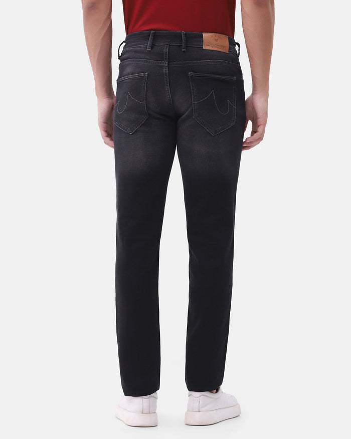 Black Super Clean Slim Fit Jeans - Kaiden
