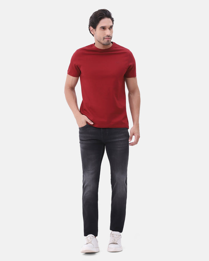 Black Super Clean Slim Fit Jeans - Kaiden