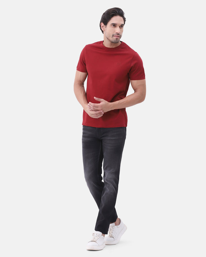 Black Super Clean Slim Fit Jeans - Kaiden