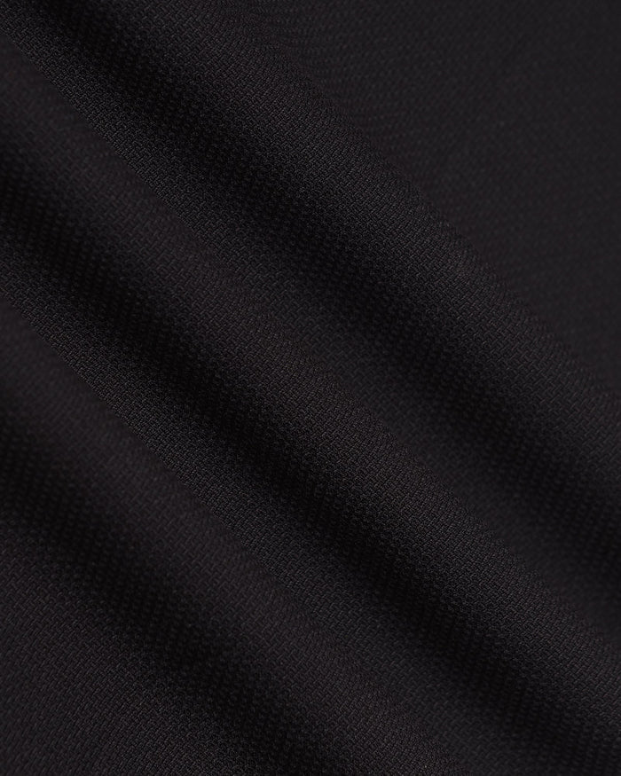 Black Techno Waist Textured Trouser - Billy