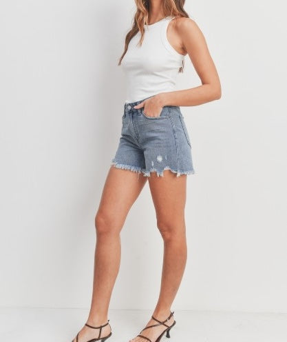 Blake Shorts in Medium Denim