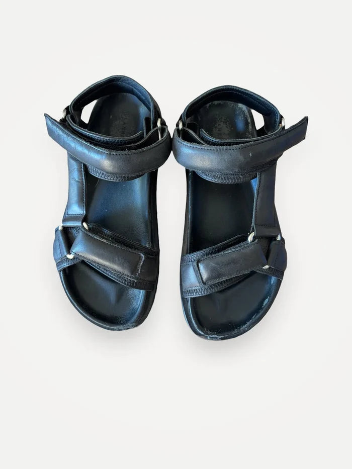 Blankens Sanremo Sahara-skinnsandaler