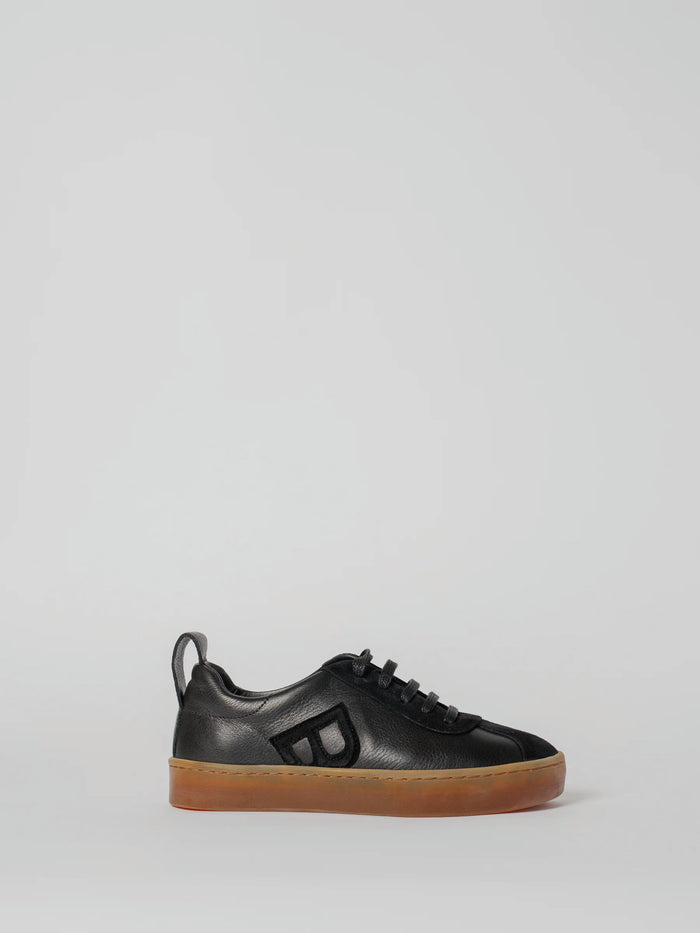 Blankens The Elin Black-skinnsneakers