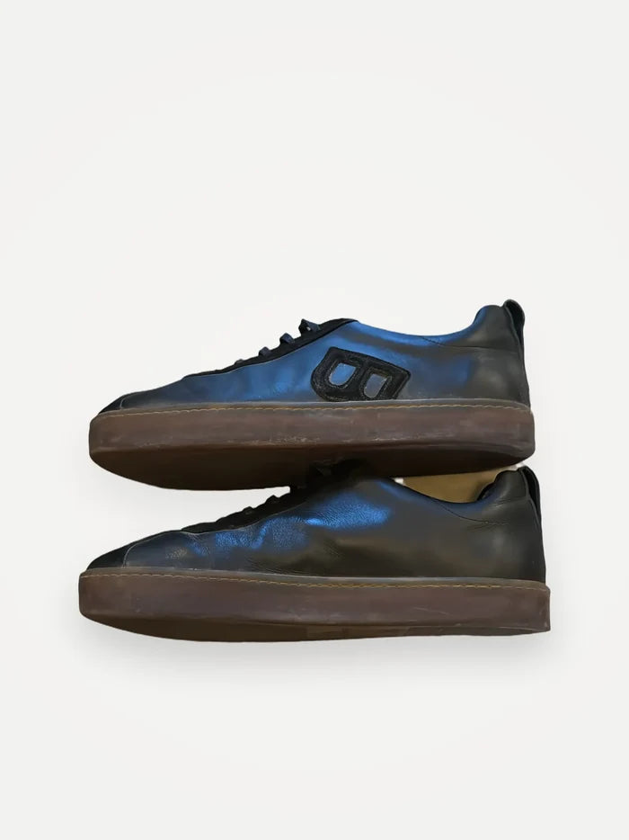 Blankens The Elin Black-skinnsneakers
