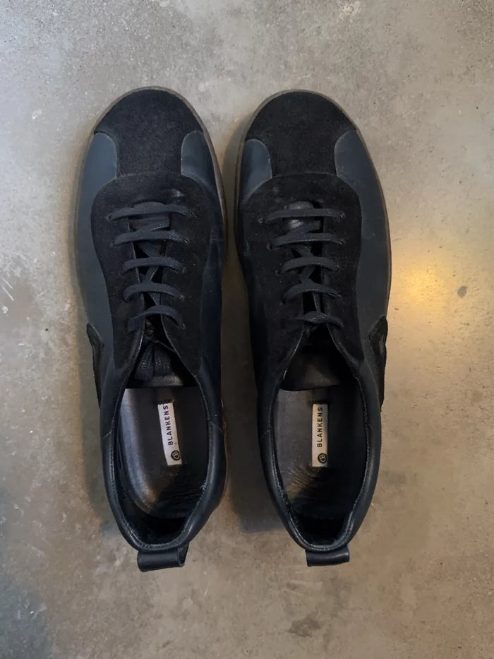 Blankens The Elin Black-skinnsneakers