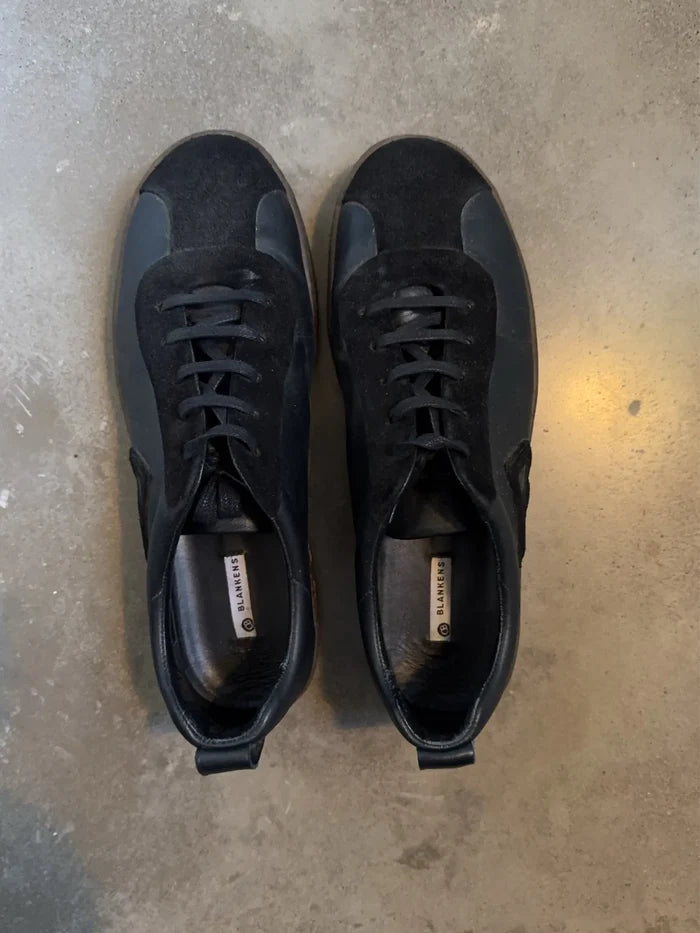 Blankens The Elin Black-skinnsneakers