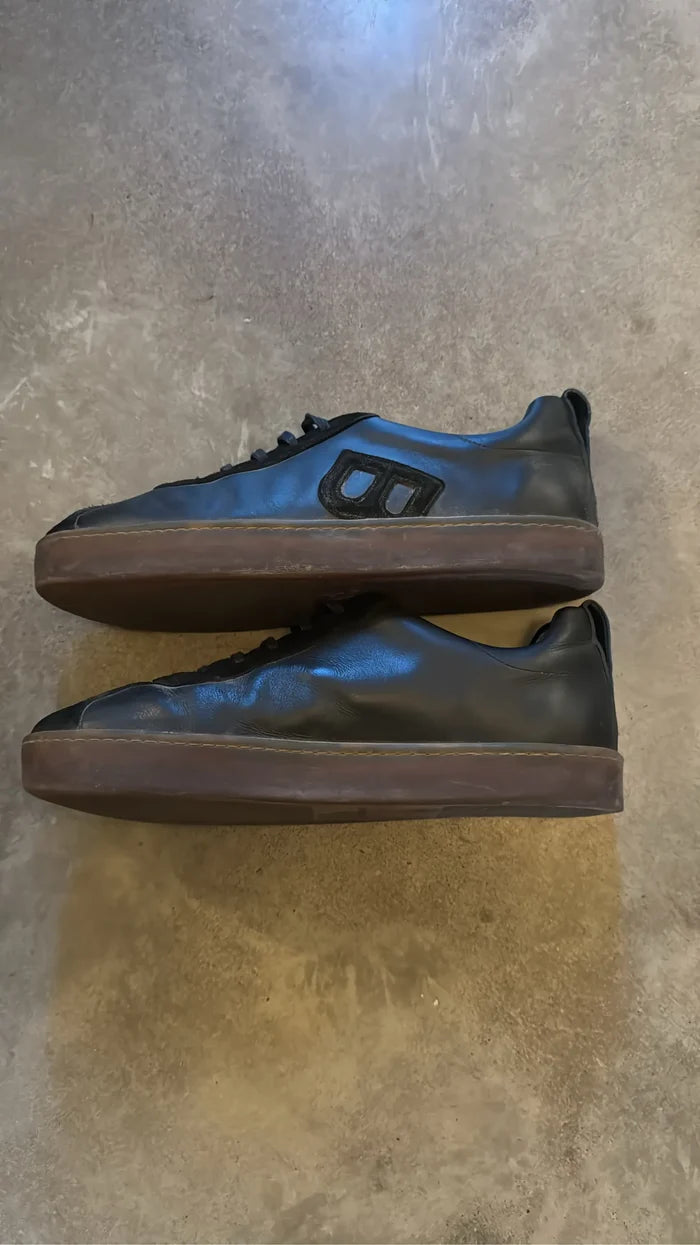 Blankens The Elin Black-skinnsneakers