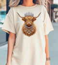 Bling Bougie Highland Cow TShirt