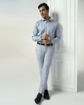 Blue Printed Shirt - Parker