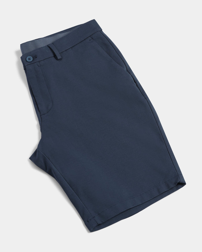 Blue TechPro Solid Shorts - Serry
