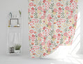 Shower Curtain Boho Floral, Boho Bathroom Decor & Accessories | Pippa + June