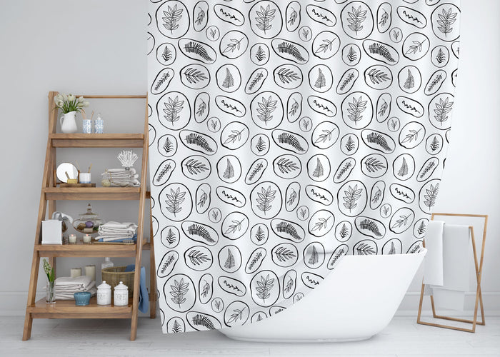 Boho Shower Curtain, Bath Curtain, Bathroom Decor & Accessories, Made in the USA | Pippa + June