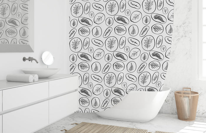 Boho Shower Curtain, Bath Curtain, Bathroom Decor & Accessories, Made in the USA | Pippa + June