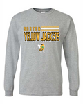 Boston Grey Long Sleeve Tee