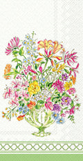 Boston International - Paper Guest Towels 16 ct Green Botanical Rosanne Beck