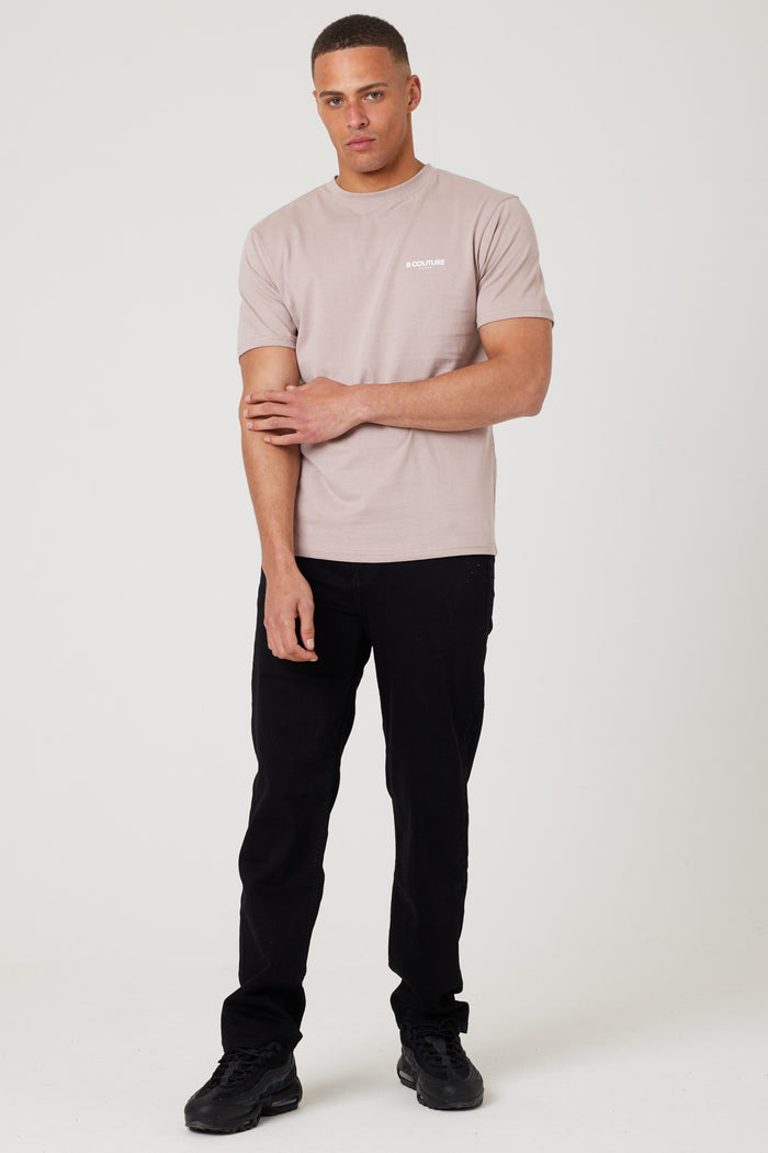 Boston Street Regular Fit Cotton T-Shirt - Beige