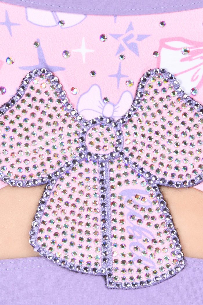 Bow Era Sports Bra in Chloe Pink