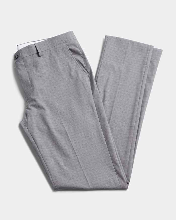 Brown Check Trouser - Cole