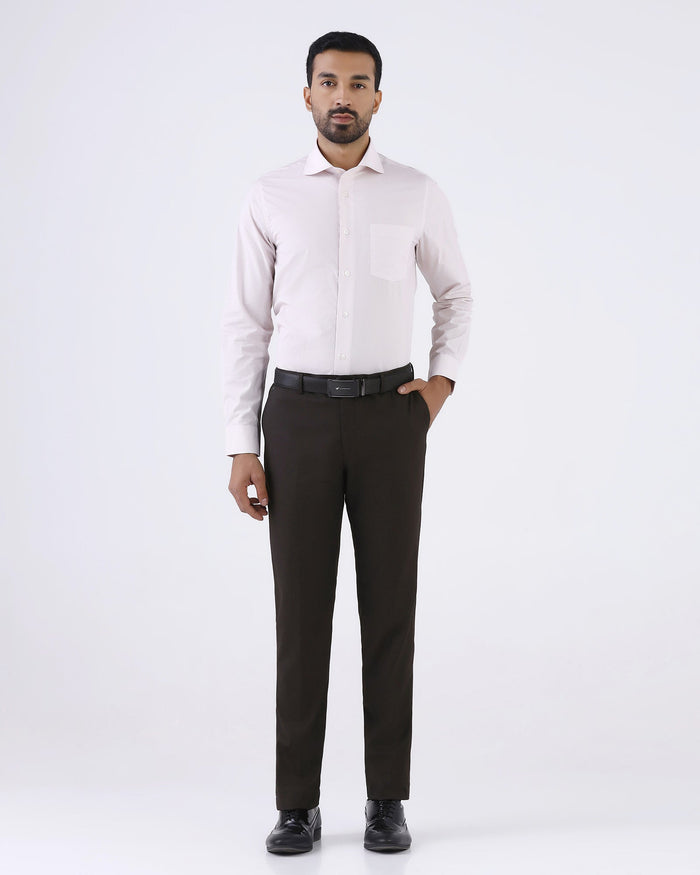 Brown Stripe Trouser - Neymar