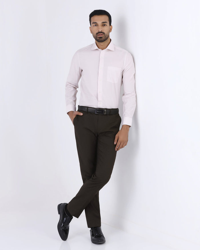 Brown Stripe Trouser - Neymar