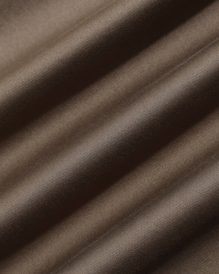 Brown Textured Khakis - Aspen