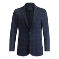 Bugatchi Mens Long Sleeve Blazer, Navy, XL - foxberryparkproducts