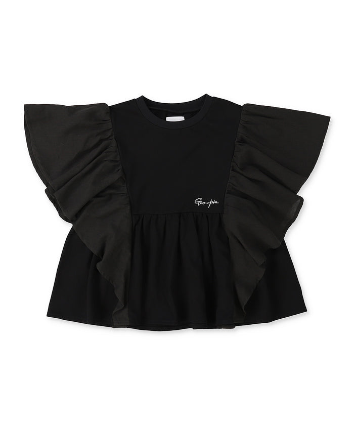 Butterfly-sleeve Tee