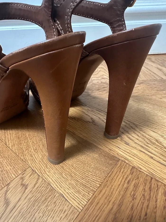 Miu Miu Calzature Donna Nappa Washed 8-skinnklackar