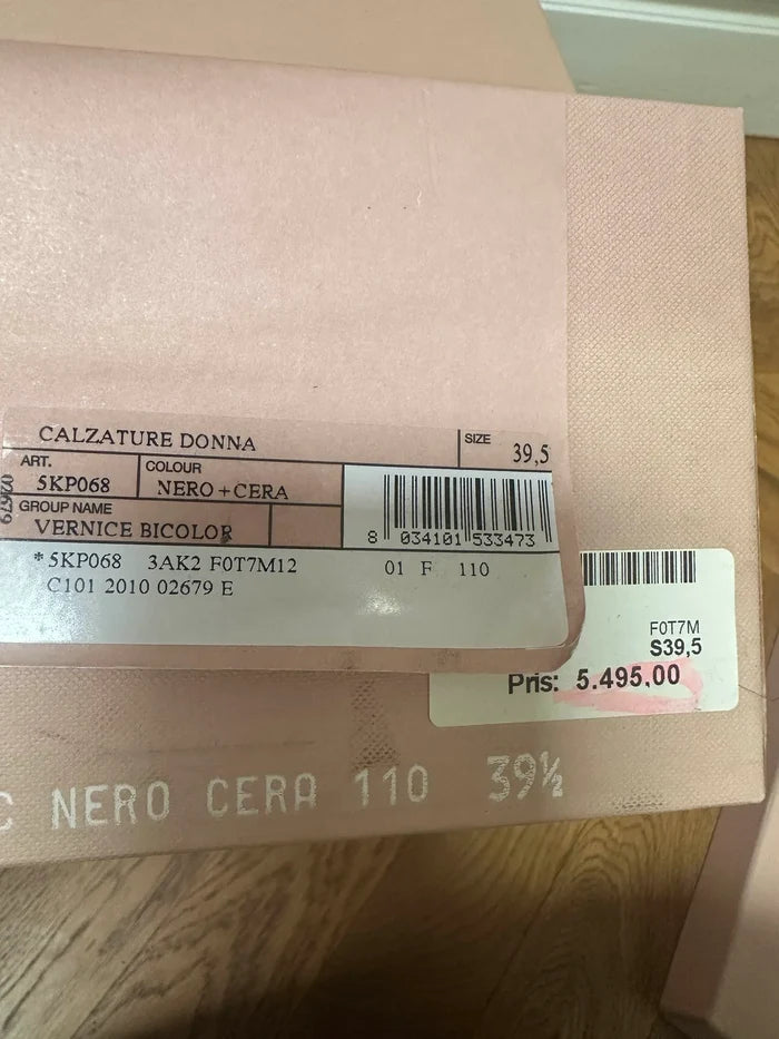 Miu Miu Calzature Donna Vernice Bicolor-klackar