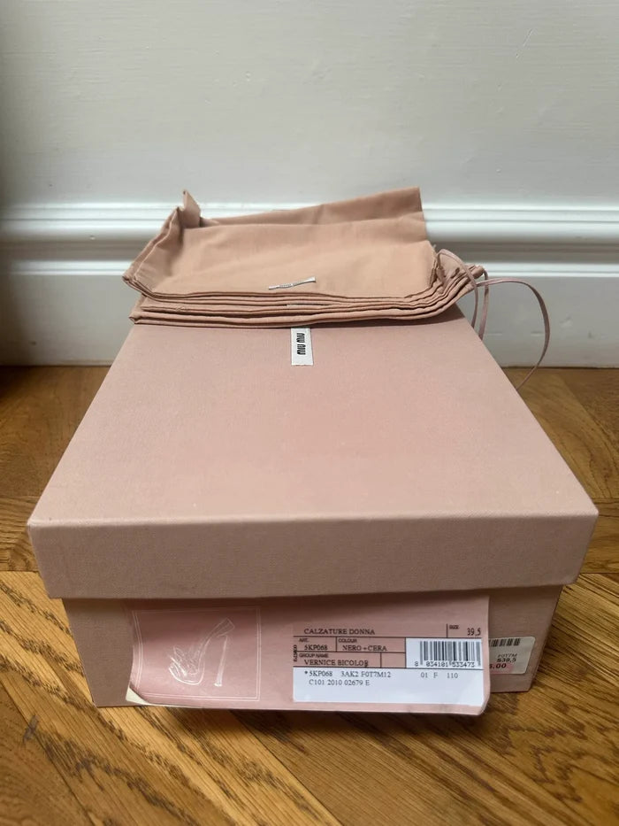 Miu Miu Calzature Donna Vernice Bicolor-klackar