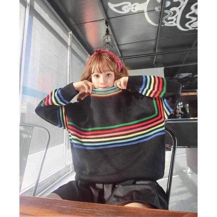 Candy Stripes Sweater - foxberryparkproducts