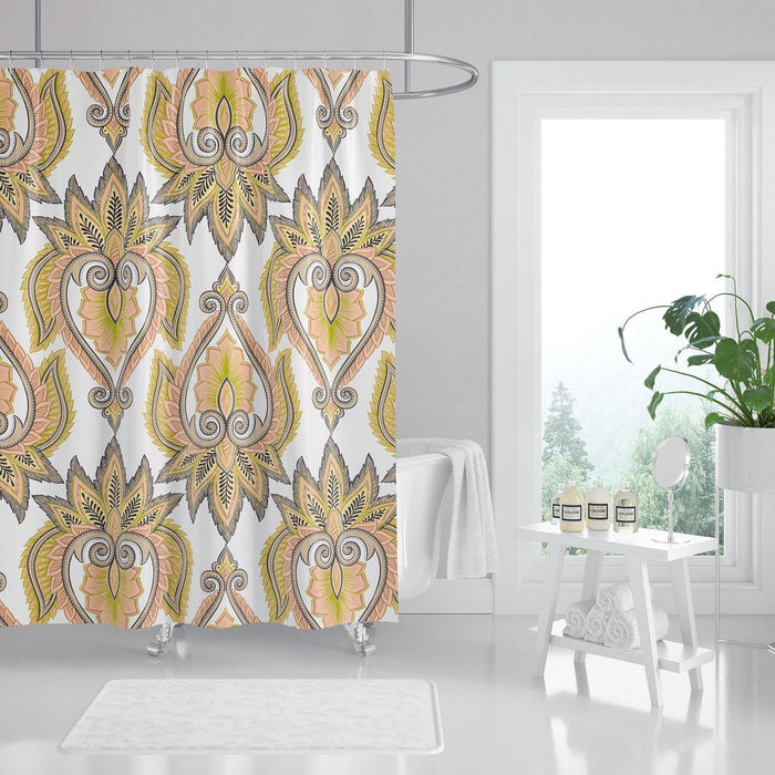 Vintage Antique Shower Curtain Carson, Glam Shower Curtain, Pippa + June