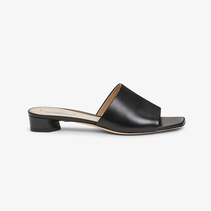 Packshot image of the Carter Slide - Kidskin in Black