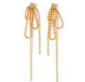 Cascading Ball Chain Earrings