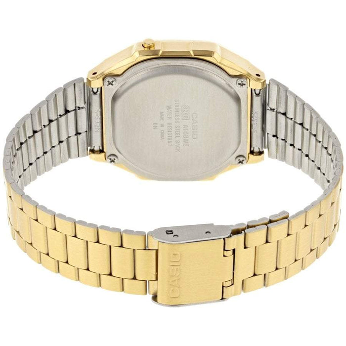 Casio A168WEGM-9DF Gold Stainless Watch for Men and Women-Watch Portal Philippines