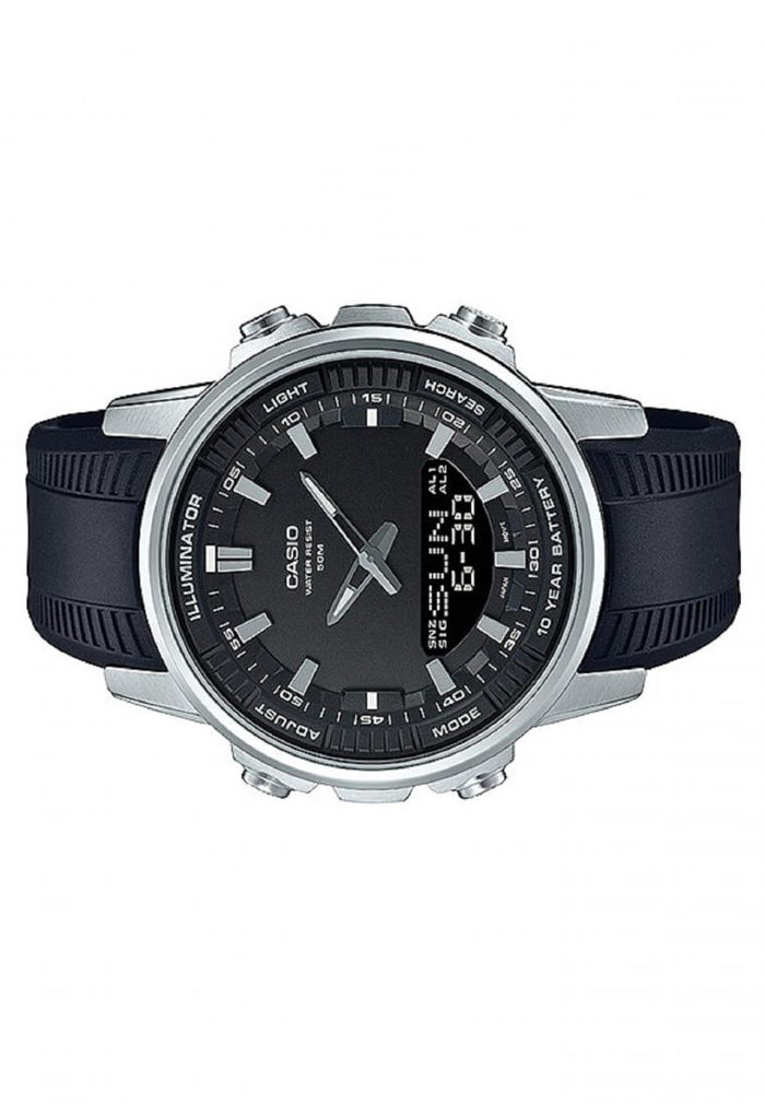Casio AMW-880-1A Digital Analog Rubber Strap Watch For Men-Watch Portal Philippines