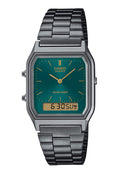 Casio AQ-230EGG-3ADF Stainless Steel Strap Digital Analog Watch-Watch Portal Philippines